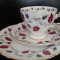 SET / SERVICIU MIC DEJUN DIN PORTELAN ENGLEZESC BONE CHINA,, TUSCAN,,