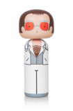 Lucie Kaas papusa kokeshi Elton In White