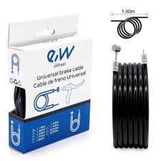 Cablu de Frana spate pentru trotitneta electrica Dualtron Mini - 1.90M negru