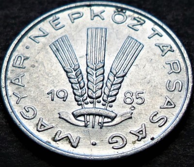 Moneda 20 FILERI / FILLER - RP UNGARA / Ungaria Comunista, anul 1985 *cod 3684 foto