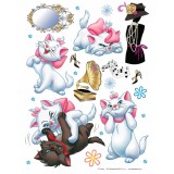 Sticker Pisicile aristocrate - Cats - 65X85cm - DK1708