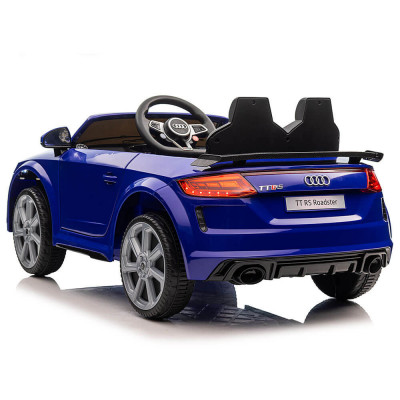 Masinuta electrica cu telecomanda Audi TT Albastru foto