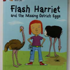 FLASH HARRIET AND THE MISSING OSTRICH EGGS by KAREN WALLACE , illustrated by ANDY ROWLAND , 2013