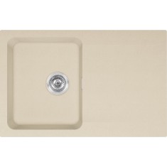 Pachet chiuveta tectonite Franke OID 611 + Baterie Pola, 78x50 cm, cuva 35x43x18 cm, cu ventil de 3 1/2&rdquo;, cleme de fixare, sistem inchidere ventil, Av