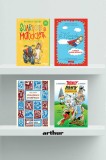 Cumpara ieftin Pachet lecturi pentru 9 ani( Asterix, Șoarecele și motocicleta, El Surdo, Viclenescu-Șterpelici)