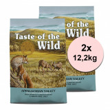 TASTE OF THE WILD Appalachian Valley 2 x 12,2 kg