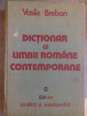Vasile Breban - Dictionar al limbii romane contemporane foto