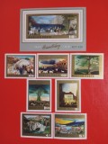 UNGARIA, PICTURI - COLIȚĂ + SERIE COMPLETĂ MNH