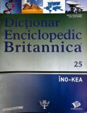 Dictionar Enciclopedic Britannica Vol. 25 INO-KEA, romana, coperti brosate, stare buna, enciclopedie