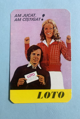 Calendar 1981 loto prono foto