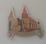 D1 - Magnet frigider - tematica turism - Castelul Corvinilor - Romania 8