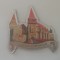 D1 - Magnet frigider - tematica turism - Castelul Corvinilor - Romania 8