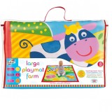 Salteluta activitati bebelusi Ferma PlayLearn Toys, Galt