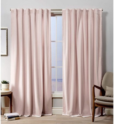 Draperie din catifea cu rejansa transparenta cu ate pentru galerie, Madison, 200x220 cm, densitate 700 g/ml, Faux Fur, 1 buc foto