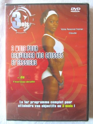 3 mois pour renforcer vos cuisses et fessiers - Exercitii pt. coapse, fesieri. DVD nou, in tipla foto