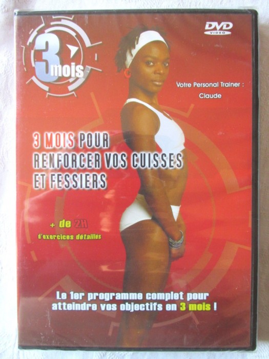 3 mois pour renforcer vos cuisses et fessiers - Exercitii pt. coapse, fesieri. DVD nou, in tipla