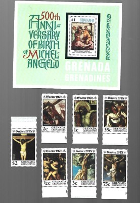 grenada religie mnh foto