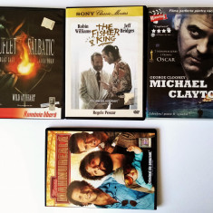 4 Film - Suflet Salbatic Regele Pescar Michael Clayton Marea Hoinareala RO F17