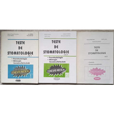 TESTE DE STOMATOLOGIE VOL.1-3-H.T. DUMITRIU, C. MALITA, I. MAFTEI, A. MUREA, R. LUCA, T. LUNG, V. CHERLEA, M. SU