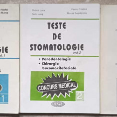 TESTE DE STOMATOLOGIE VOL.1-3-H.T. DUMITRIU, C. MALITA, I. MAFTEI, A. MUREA, R. LUCA, T. LUNG, V. CHERLEA, M. SU