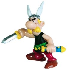 Figurina - Asterix &amp; Obelix - Asterix Holding Sword | Plastoy