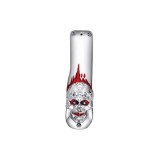 Cumpara ieftin Carcasa metalica 3D Skull - Silver