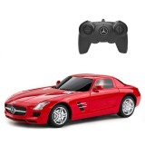 MASINA CU TELECOMANDA MERCEDES-BENZ SLS AMG ROSU SCARA 1 LA 24
