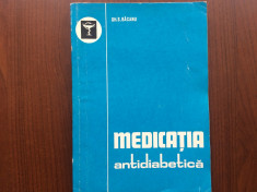 medicatia antidiabetica gh s bacanu 1972 carte stiinta medicina foto