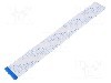 Banda FFC, 30 pini, lungime 254mm, seria FFC10-TIN, GCT - 10-30-D-0254-C-4-08-4-T