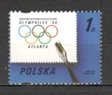 Polonia.1996 Expozitia filatelica OLYMPHILEX MP.316, Nestampilat