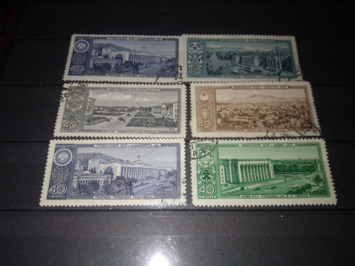 TIMBRE URSS 1958