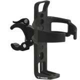 Suport sticla apa pentru bicicleta, prindere ghidon, suruburi prindere, plastic, negru
