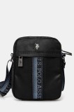 U.S. Polo Assn. borseta Paul culoarea negru, BIUPJ8477MIP