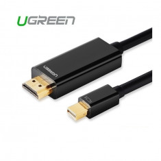 Mini Dislayport DP Male HDMI Male cable-Lungime 1.5 Metri-Culoare Negru