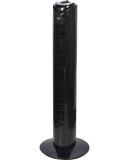 Ventilator turn LENTZ 80042, 45W, 81cm, 3 viteze, oscilatie, timer, negru