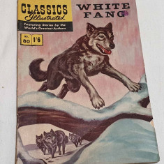 Benzi desenate - revista pentru copii - White Fang - anii 1960