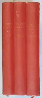 LA CUISINE DE A - Z , TOMES I - III , directeur de la publication GEORGE DEFOSSE , 1980 foto