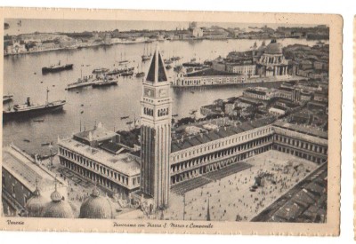CPIB 16751 CARTE POSTALA - VENETIA. PANORAMA PIATA ST. MARCO, A. SCROCCHI,VECHE foto