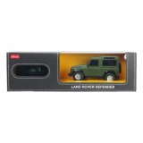 MASINA CU TELECOMANDA LAND ROVER DEFENDER VERDE CU SCARA 1 LA 24