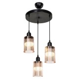 Cumpara ieftin Lustra PWL-1195 Pako World Negru 30x30x80 cm