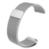 Cumpara ieftin Curea tip Milanese Loop compatibila cu Fossil Gen 5 Smartwatch, Telescoape QR, 22mm, Silver, Size S, Very Dream