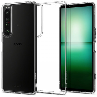 Husa Spigen Hybrid Sony Xperia 1 IV Transparent foto