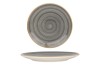 Set 6 Farfurii Desert Bonna Aura Space, Porțelan, 17cm, Gri - Rezistente, Microunde, Catering