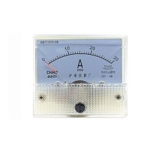 Ampermetru analogic de panou 30A curent continuu