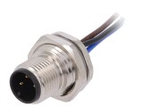 Soclu M12 3 PIN tată IP67 DeviceNet/CANopen