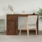 vidaXL Birou cu sertare, stejar maro, 115x50x75 cm, lemn prelucrat 816479