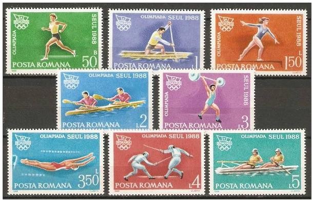 JO de vara de la Seul, sport, 1988, nr. lista 1208, MNH