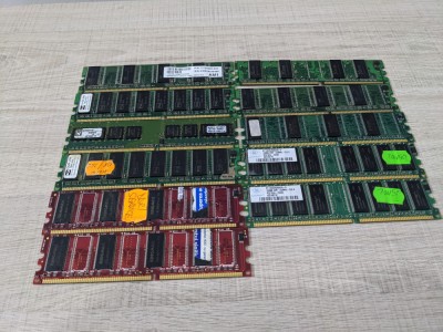 Memorie calculator ram ddr 128mb pc3200 400mhz ddr1 pc2700 333mhz 266mhz foto