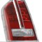 Stop, lampa spate CHRYSLER 300, 04.2011-2012, Taiwan, partea dreapta, Tip=USA; tip bec LED+W21W; cadru rosu; cu cabluri; Omologare: SAE;