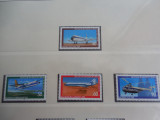 Serie timbre nestampilate aviatie Germania Berlin Vest MNH Berlin West, Nestampilat